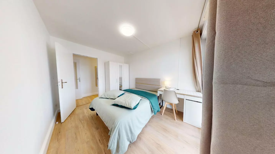 Chambre, meublé, 10m² à Bordeaux (33800) — photo 4