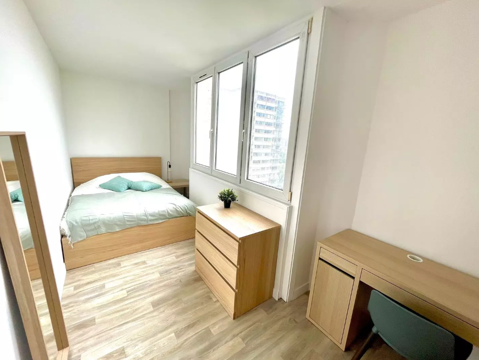 Chambre, meublé, 5 pièces, 89m² à Mons-en-Barœul (59370) — photo 5