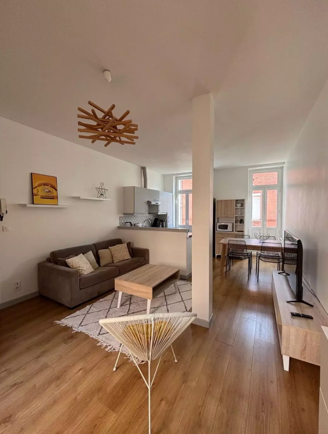 Appartement, meublé, 3 pièces, 52m² à Toulouse (31000) — photo 3