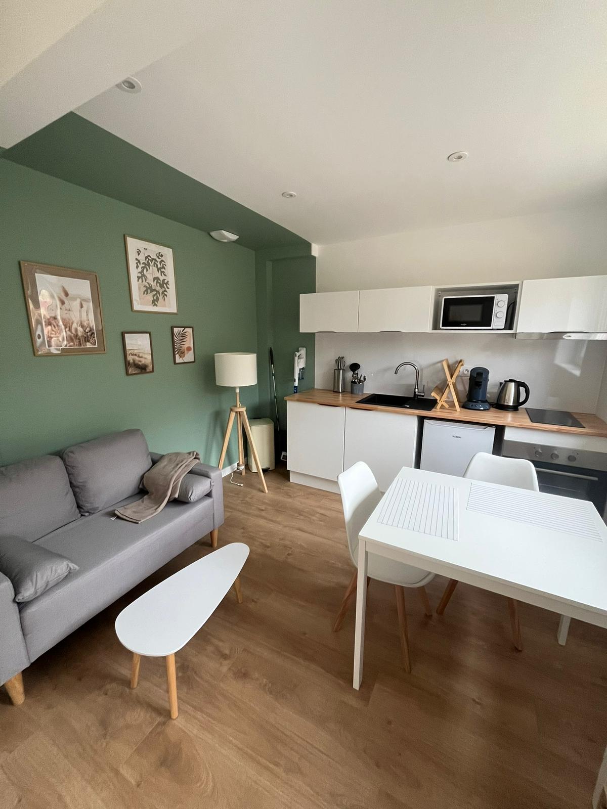 Appartement, meublé, 2 pièces, 25m² à Brest (29200) — photo principale