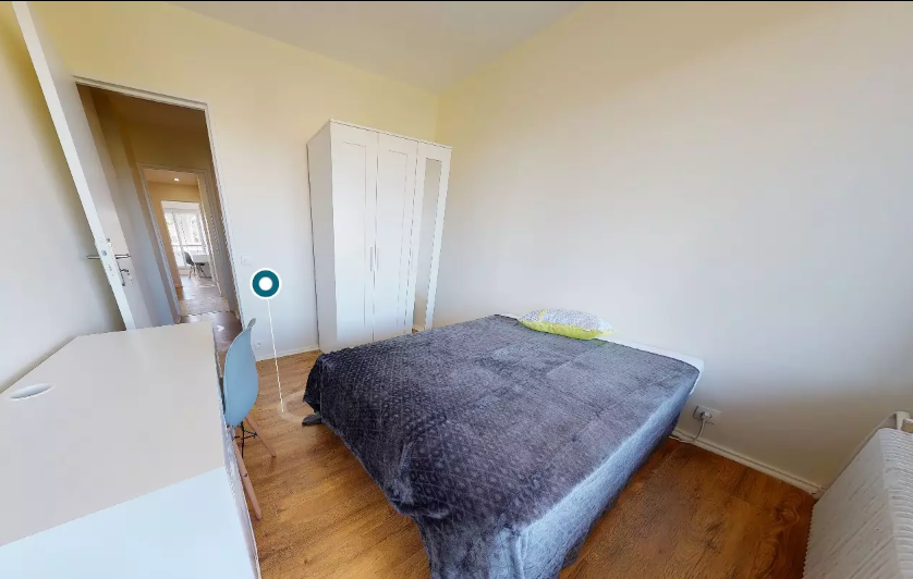 Chambre, meublé, 10m² à Lyon (69009) — photo 4