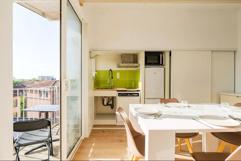 Appartement, meublé, 2 pièces, 43m² à Toulouse (31000) — photo 3
