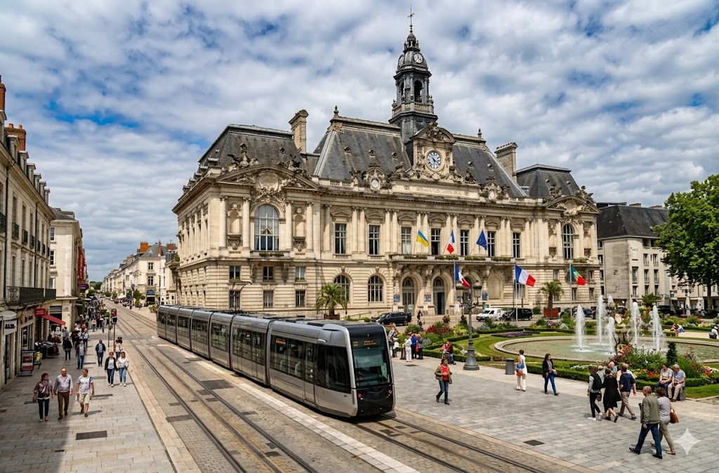Appartement, meublé, 2 pièces, 44m² à Tours (37000) — photo 2