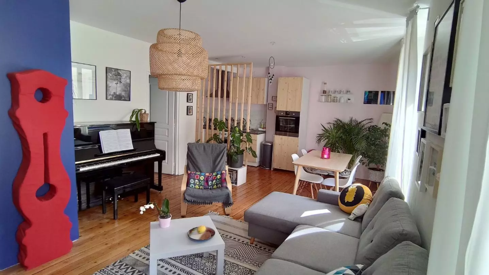 Appartement, meublé, 2 pièces, 50m² à Reims (51100) — photo 2