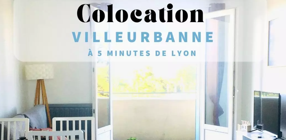 Appartement, meublé, 4 pièces, 63m² à Villeurbanne (69100) — photo principale