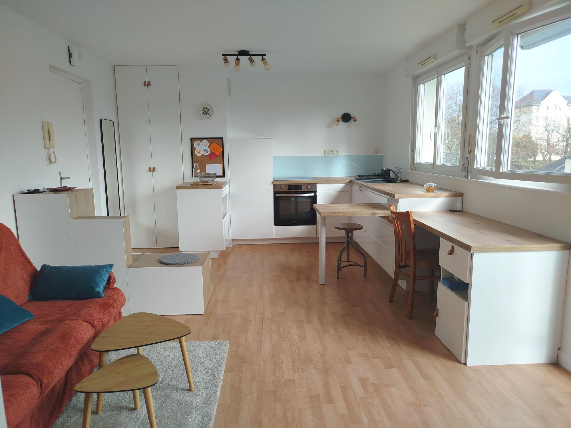 Appartement, meublé, 2 pièces, 34m² à Angers (49000) — photo principale
