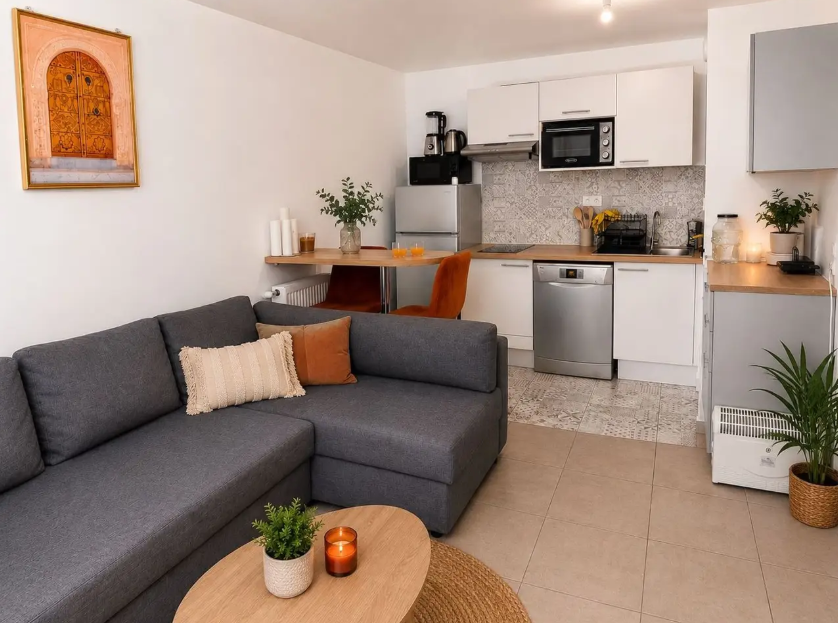 Appartement, meublé, 2 pièces, 35m² à Le Blanc-Mesnil (93150) — photo 2