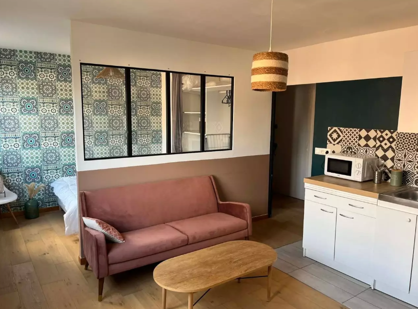 Appartement, meublé, 2 pièces, 30m² à Saint-André-lez-Lille (59350) — photo principale