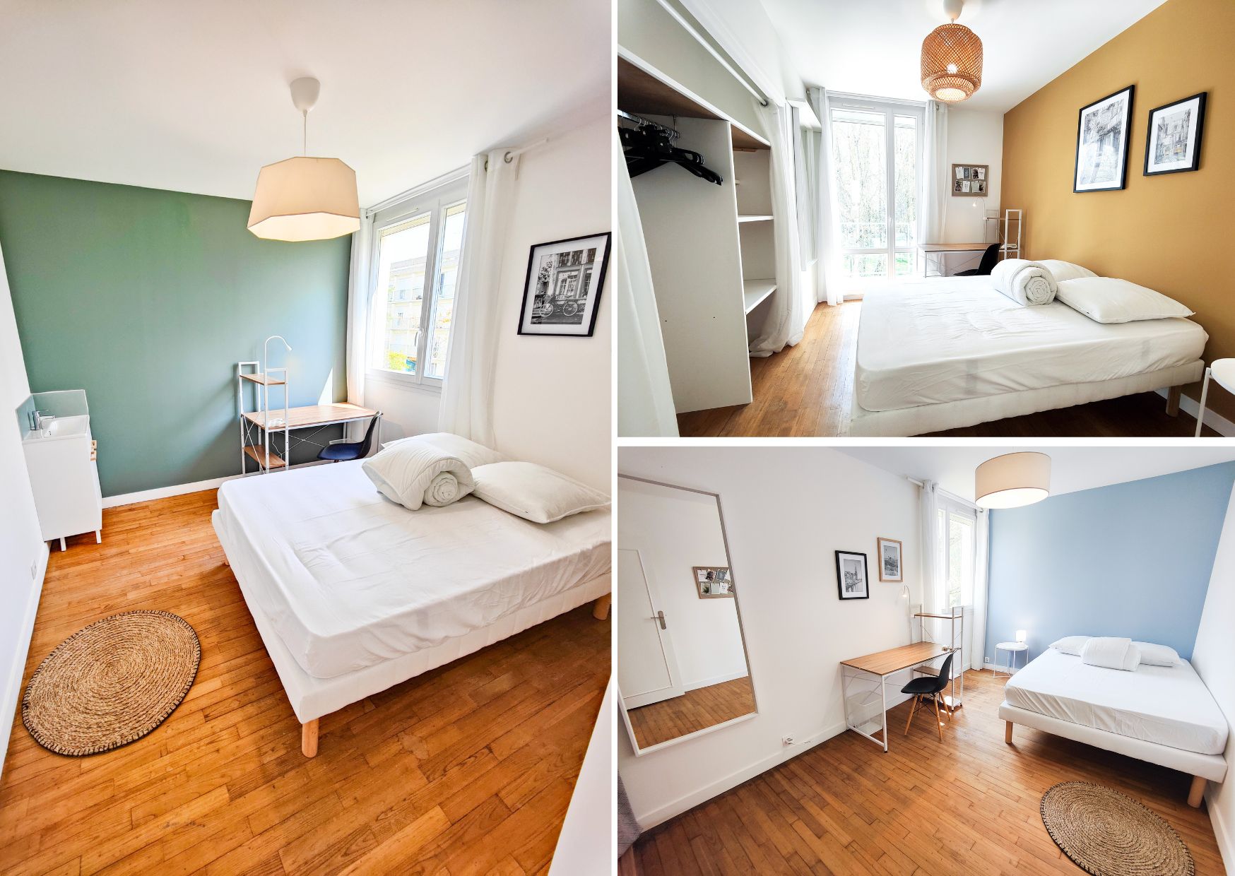 Chambre, meublé, 4 pièces, 72m² à Rennes (35000) — photo 4