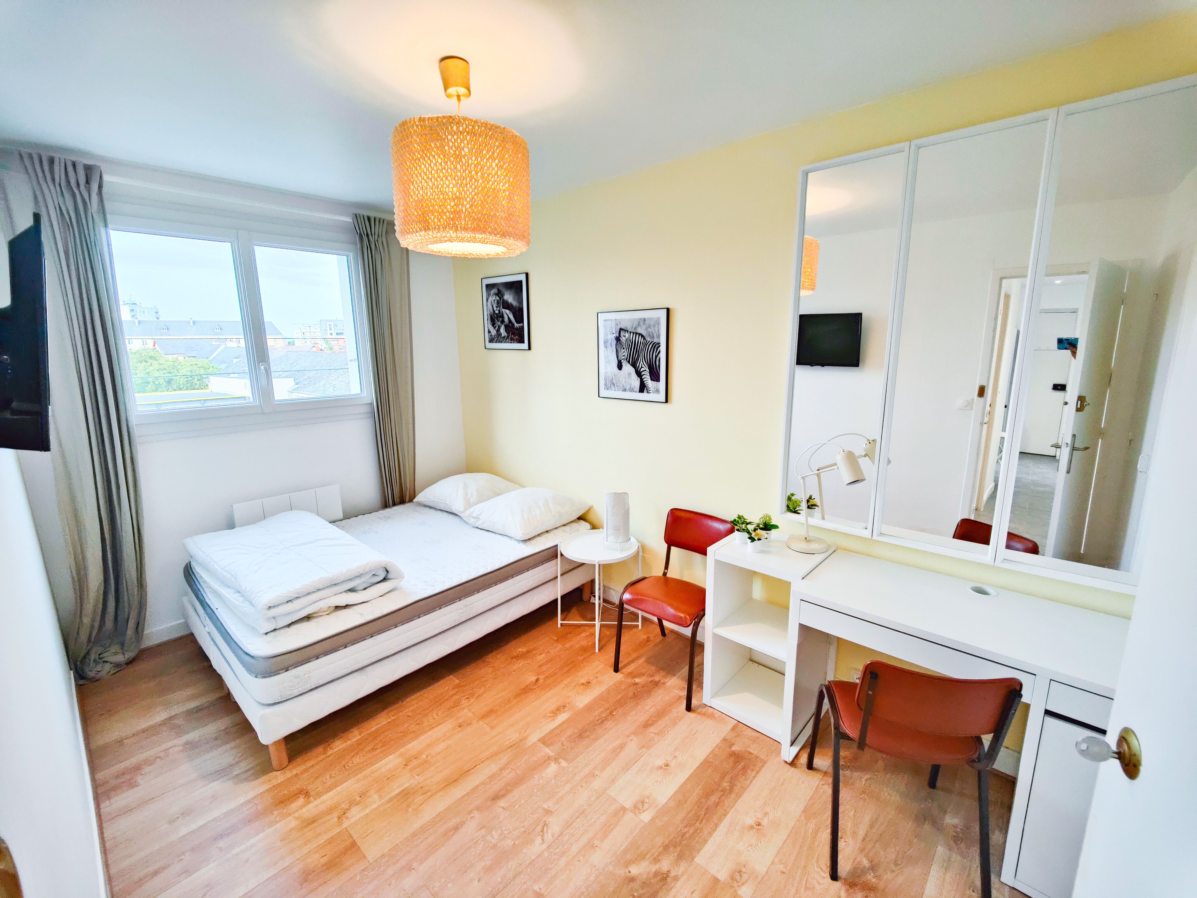 Chambre, meublé, 4 pièces, 70m² à Rennes (35000) — photo 4