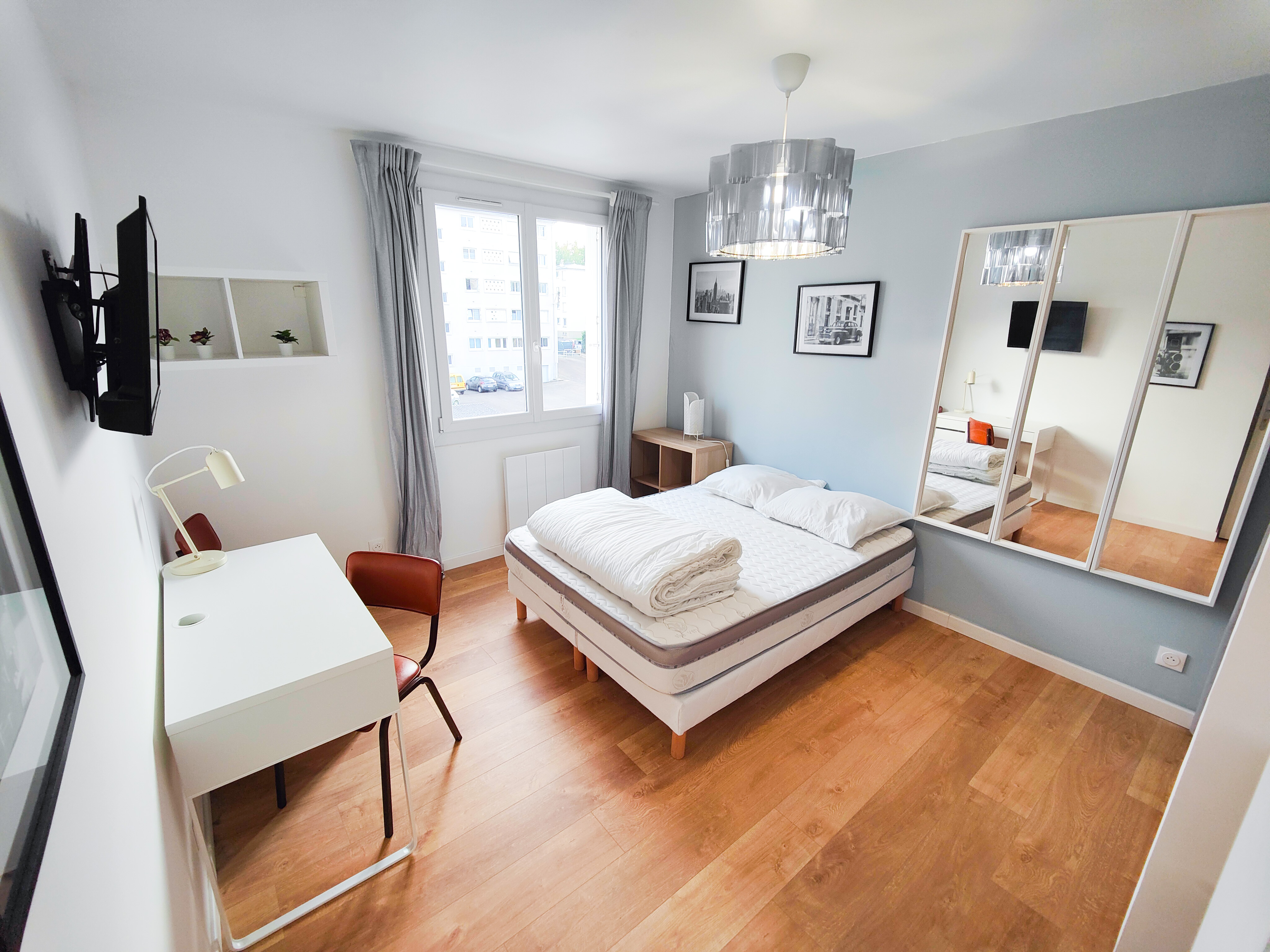 Chambre, meublé, 4 pièces, 70m² à Rennes (35000) — photo 5
