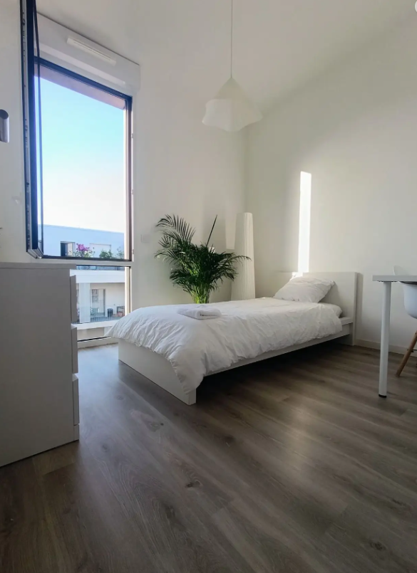 Chambre, meublé, 14m² à Nantes (44200) — photo 2