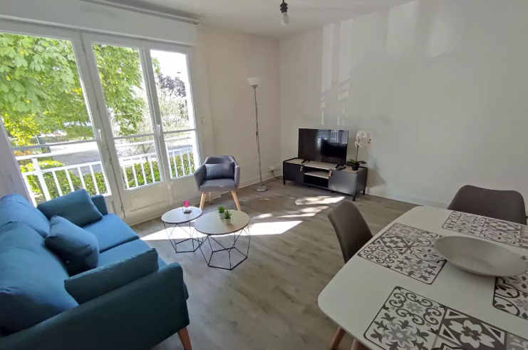 Appartement, meublé, 4 pièces, 73m² à Rezé (44400) — photo principale