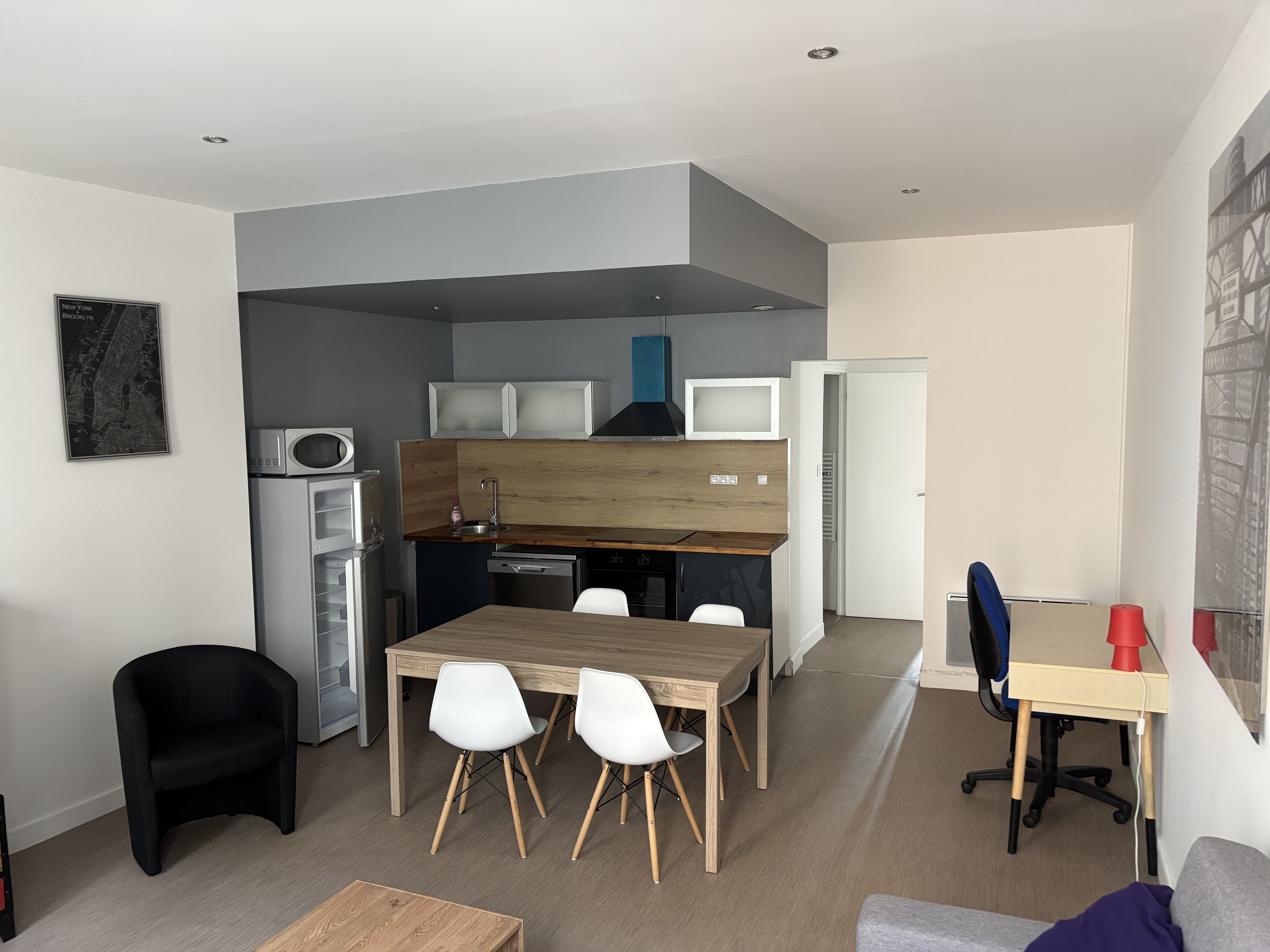 Appartement, meublé, 2 pièces, 46m² à Limoges (87000) — photo 2
