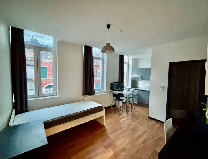 Appartement, meublé, 1 pièce, 19m² à Roubaix (59100) — photo principale