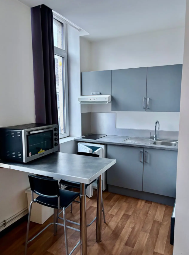 Appartement, meublé, 1 pièce, 19m² à Roubaix (59100) — photo 2