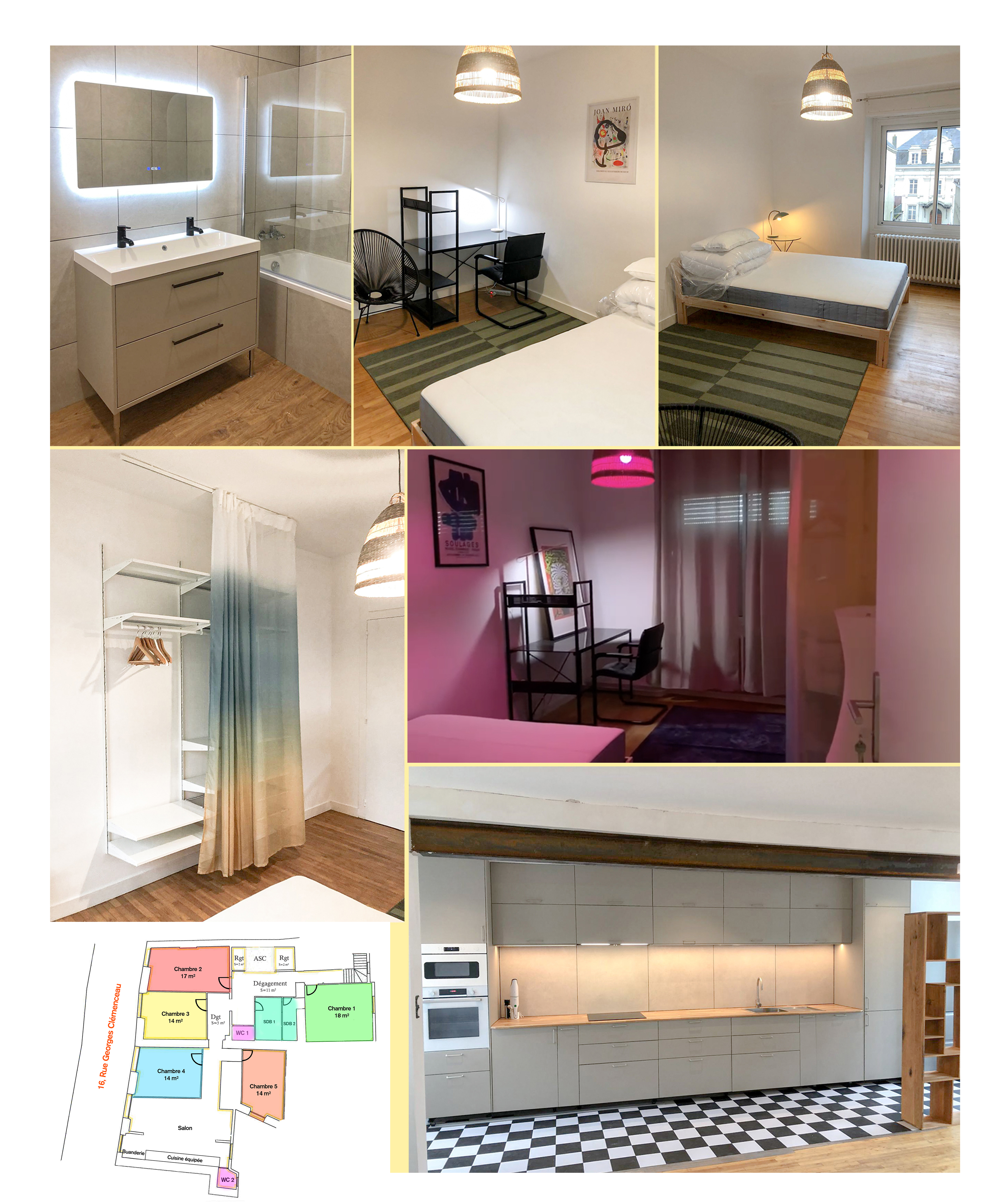 Appartement, meublé, 7 pièces, 155m² à Cholet (49300) — photo 3