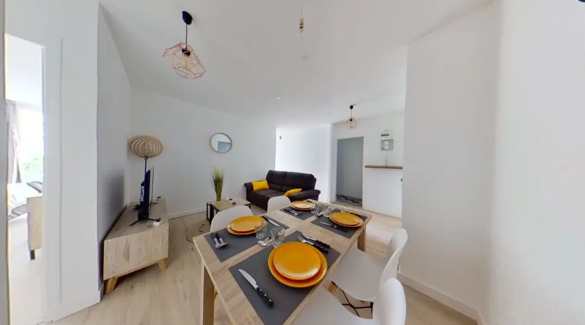 Chambre, meublé, 4 pièces, 12m² à Angers (49100) — photo 2