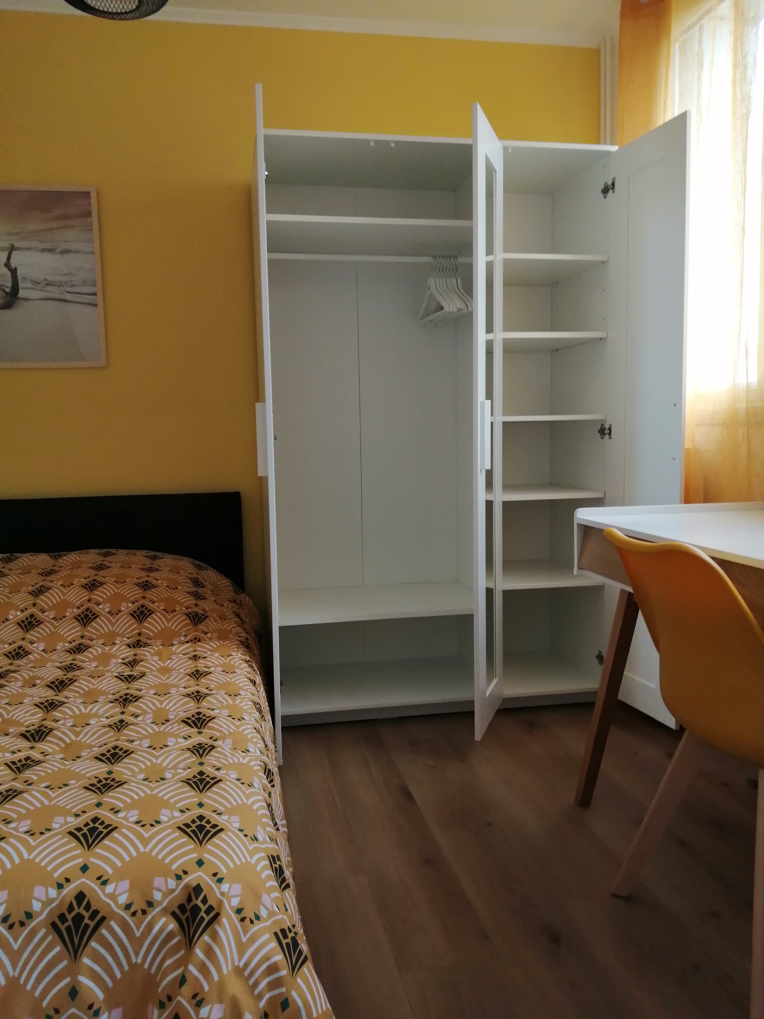 Chambre, meublé, 5 pièces, 68m² à Rennes (35200) — photo 2