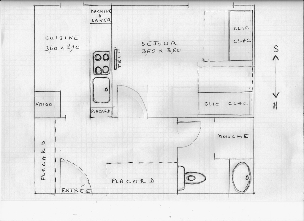 Appartement, meublé, 1 pièce, 28m² à Montpellier (34070) — photo 5