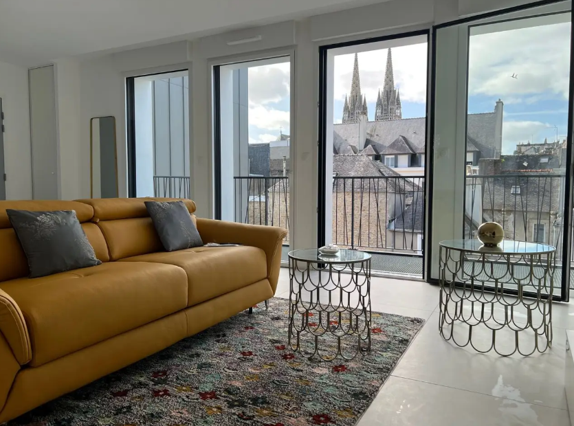 Appartement, meublé, 2 pièces, 55m² à Quimper (29000) — photo principale