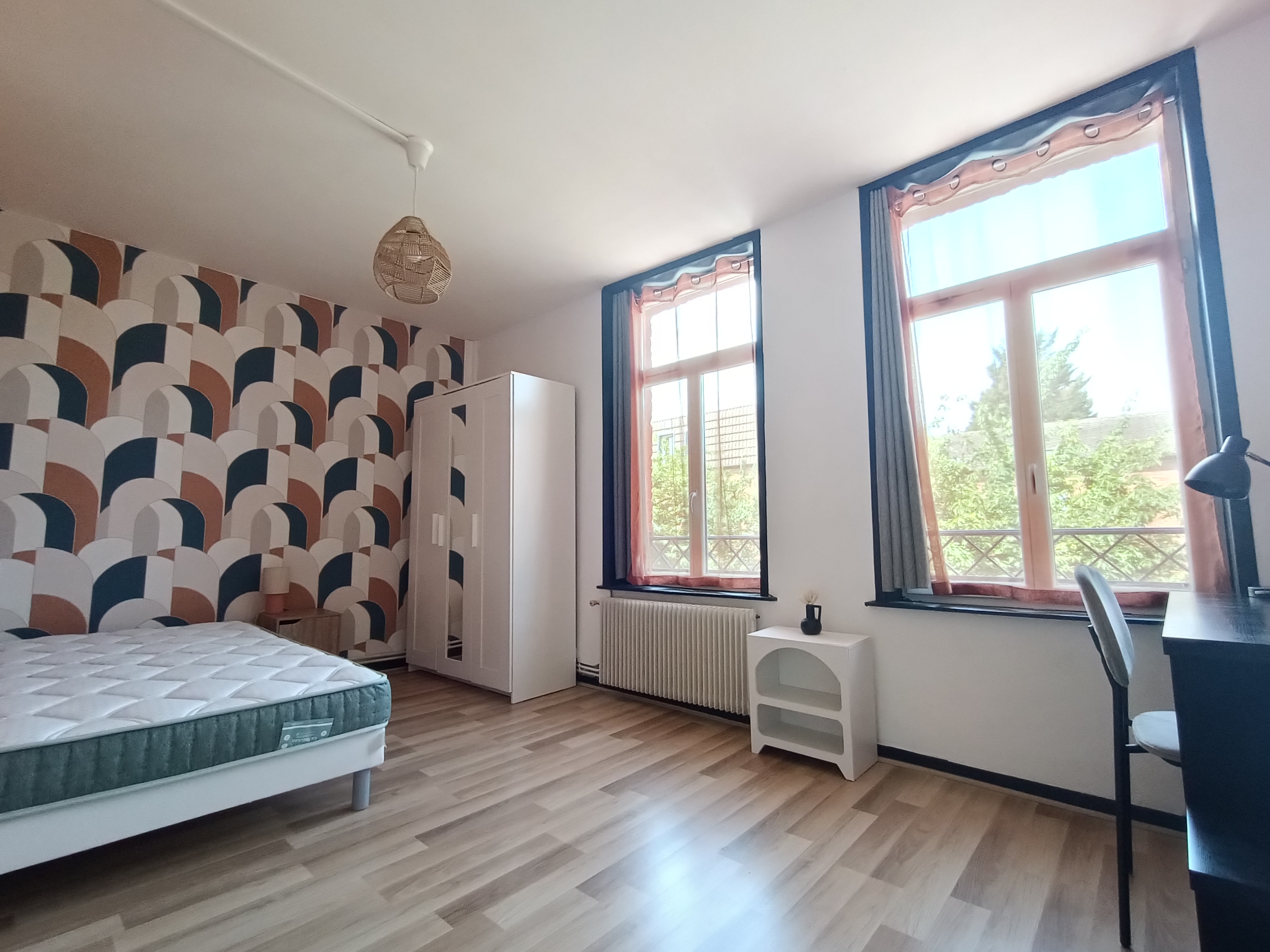 Chambre, meublé, 5 pièces, 13m² à Roubaix (59100) — photo principale