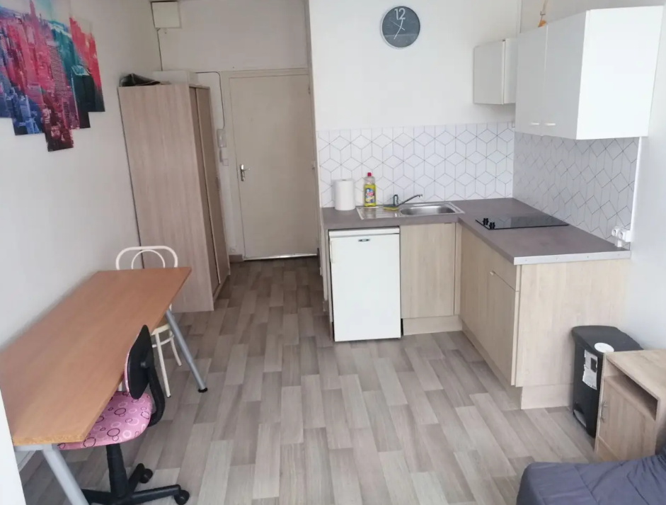 Appartement, meublé, 1 pièce, 19m² à Limoges (87000) — photo principale