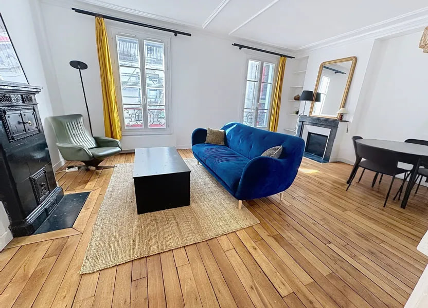 Appartement, meublé, 2 pièces, 52m² à Paris (75011) — photo principale