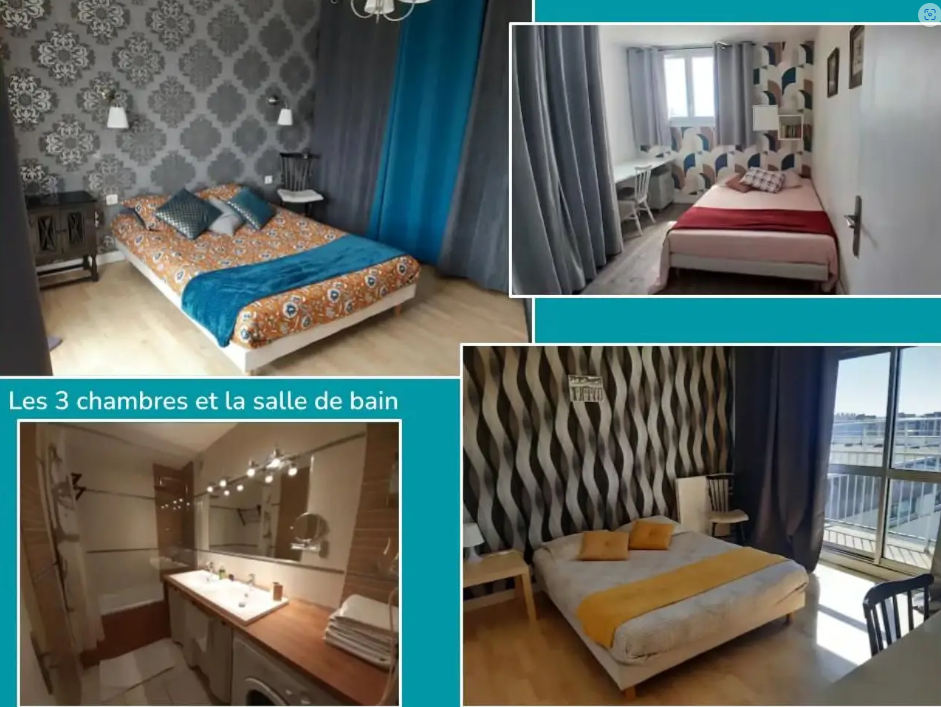 Appartement, meublé, 4 pièces, 90m² à Brest (29200) — photo 2