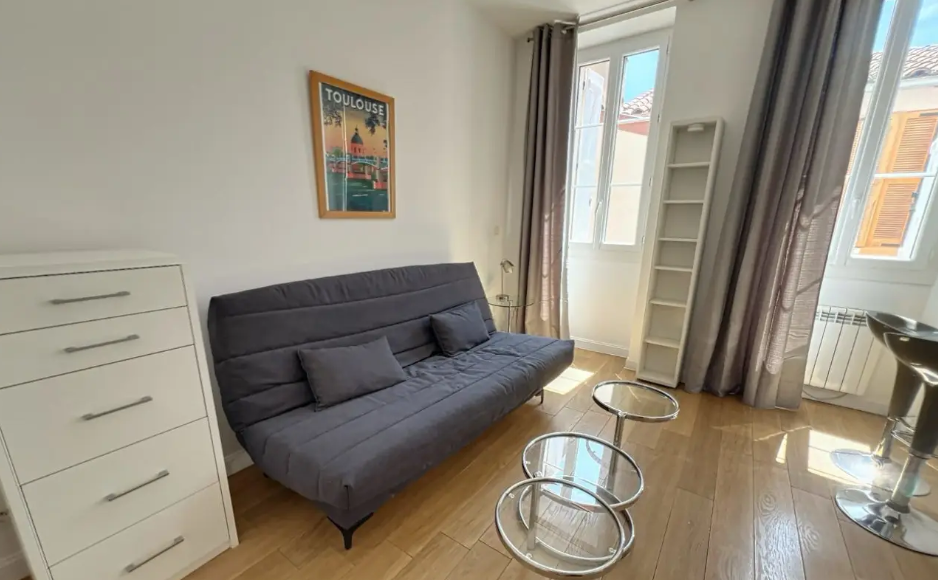 Appartement, meublé, 1 pièce, 23m² à Toulouse (31000) — photo principale