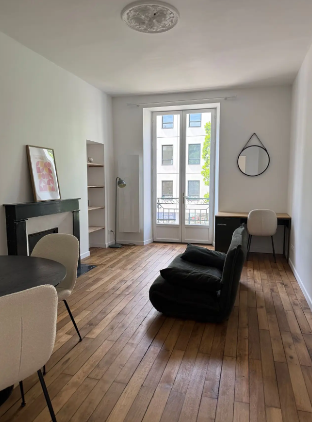 Appartement, meublé, 2 pièces, 42m² à Nantes (44000) — photo principale