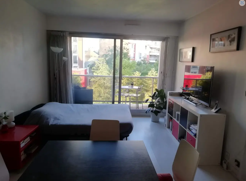 Appartement, meublé, 2 pièces, 48m² à Paris (75019) — photo principale