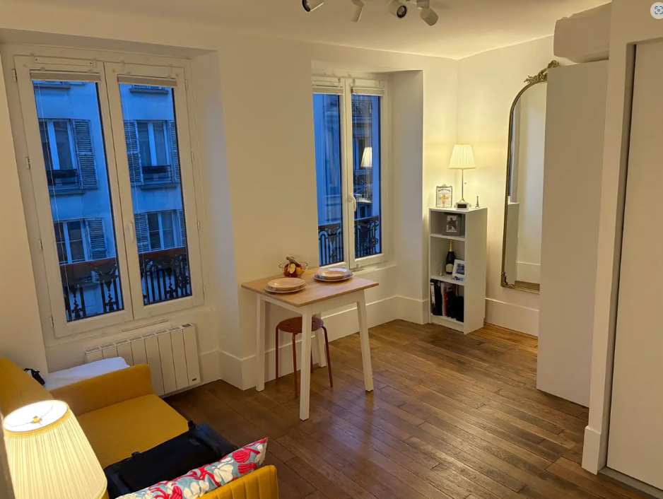 Appartement, meublé, 1 pièce, 14m² à Paris (75018) — photo principale