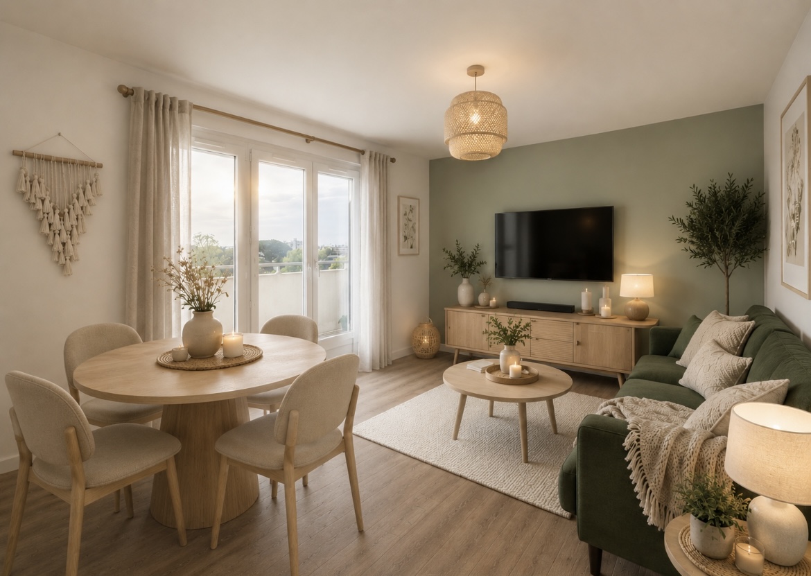 Appartement, meublé, 2 pièces, 50m² à Angers (49000) — photo 2