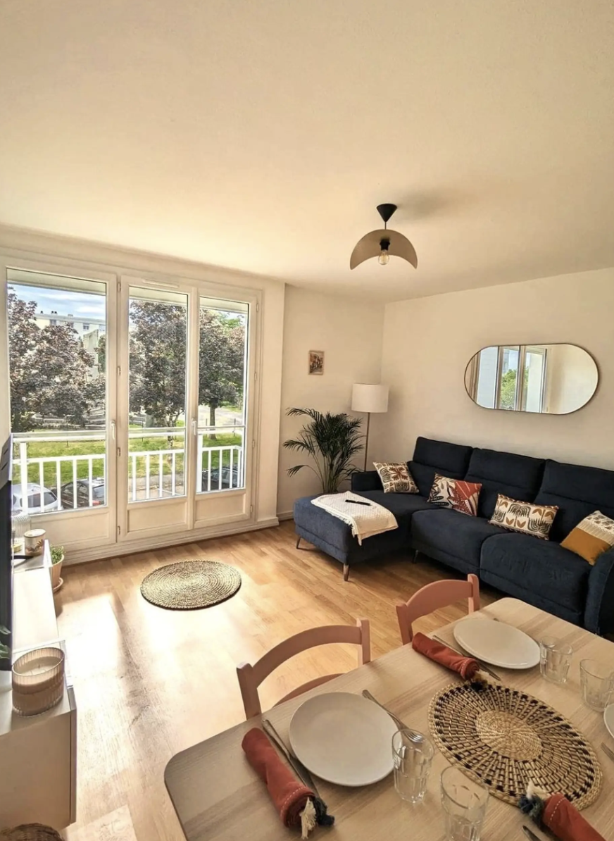 Appartement, meublé, 4 pièces, 74m² à Rezé (44400) — photo principale