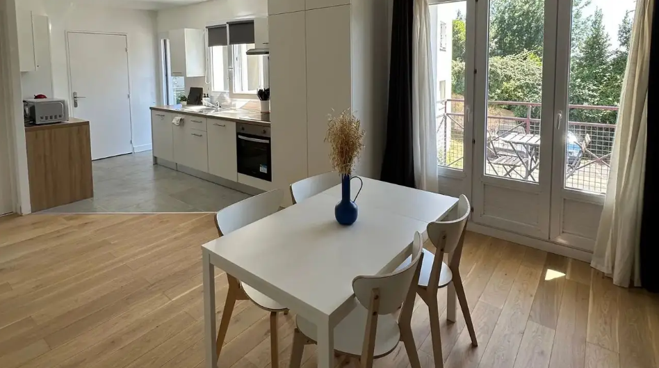 Appartement, meublé, 2 pièces, 52m² à Nantes (44100) — photo principale