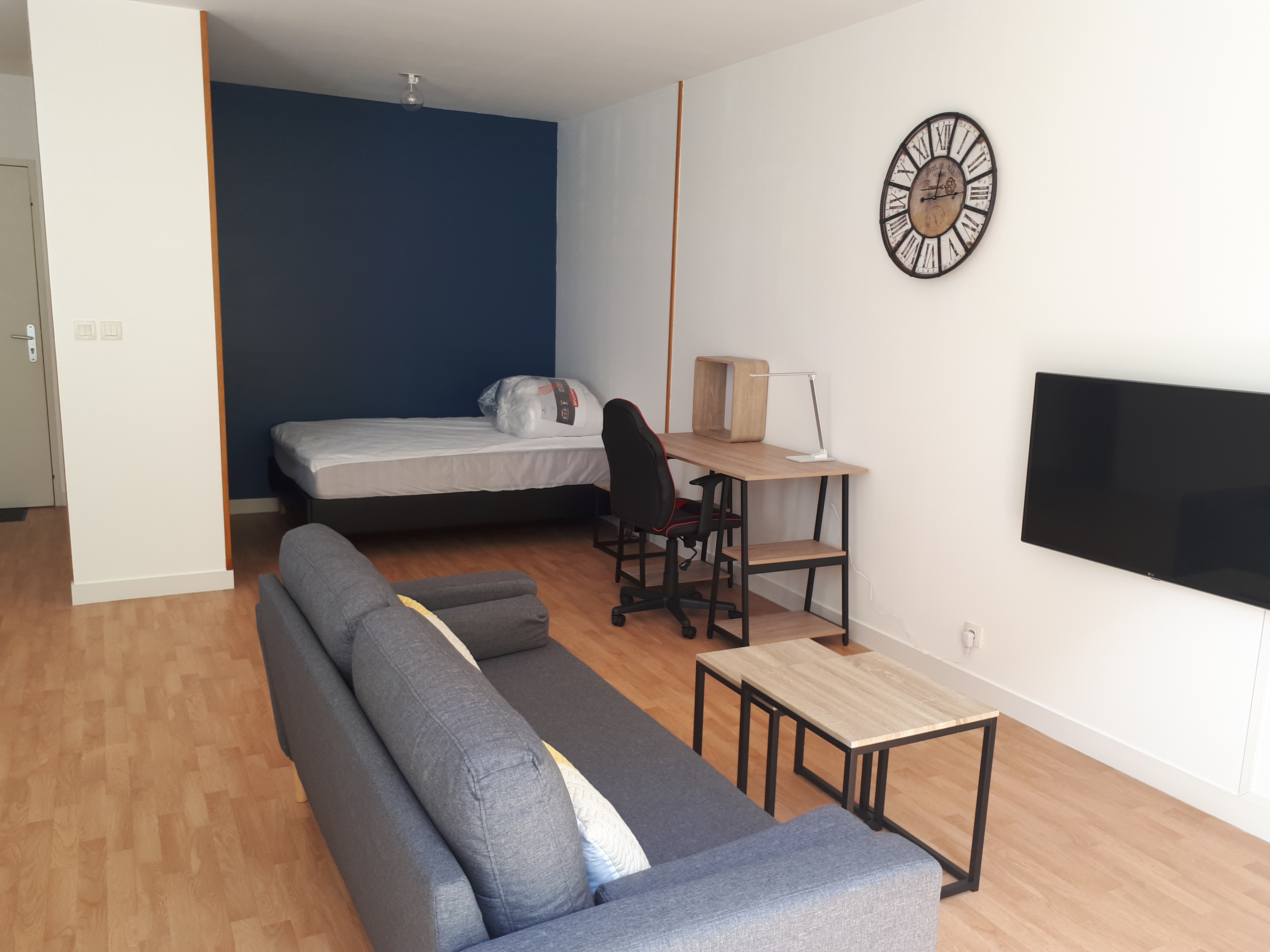 Appartement, meublé, 1 pièce, 38m² à Angers (49100) — photo principale