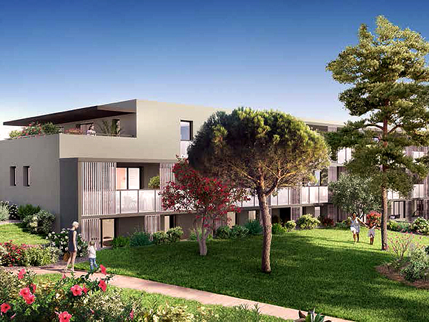 Appartement, non meublé, 2 pièces, 40m² à Montpellier (34070) — photo principale