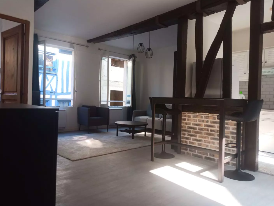 Appartement, meublé, 2 pièces, 47m² à Rouen (76000) — photo 3
