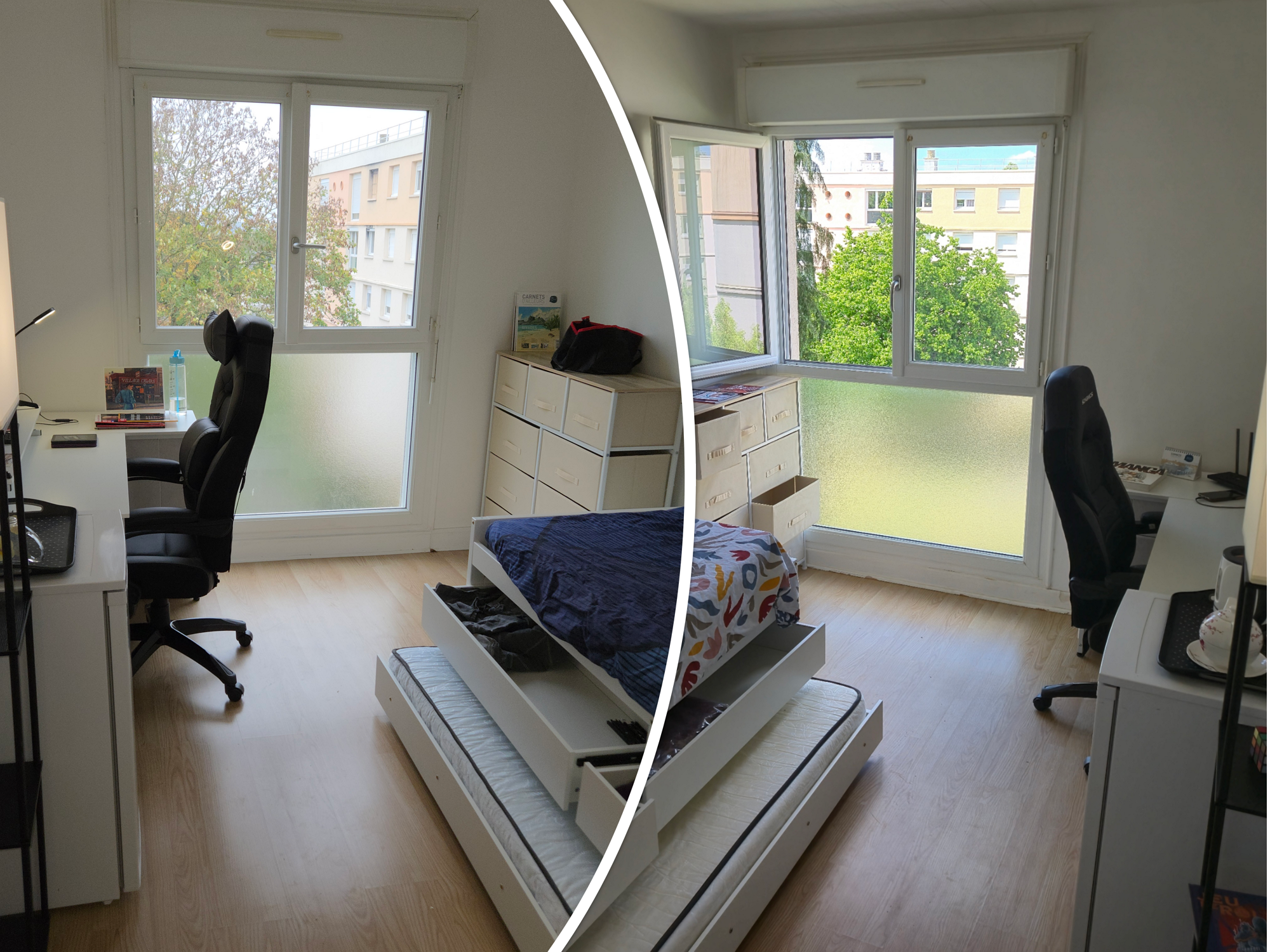 Chambre, meublé, 1 pièce, 9m² à Le Mans (72100) — photo principale