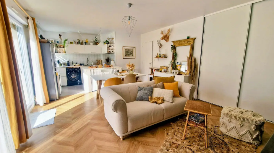 Appartement, meublé, 2 pièces, 50m² à Nantes (44100) — photo 2