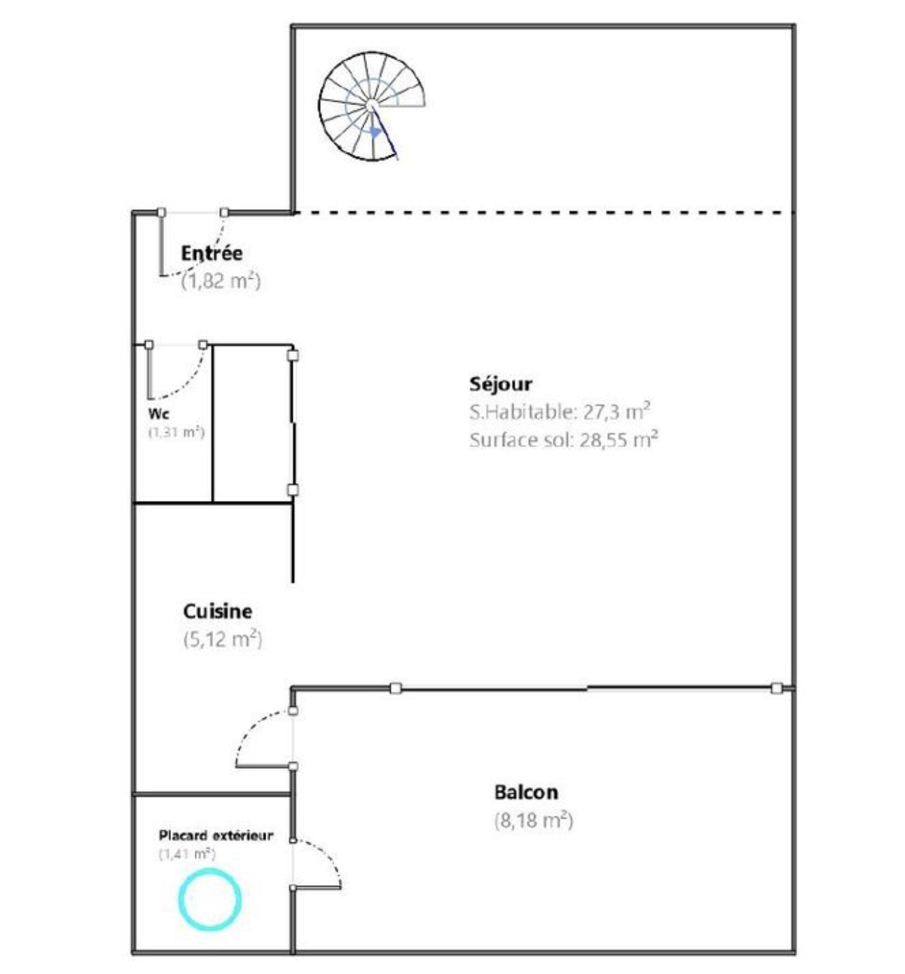 Appartement, non meublé, 3 pièces, 78m² à Toulouse (31000) — photo 2