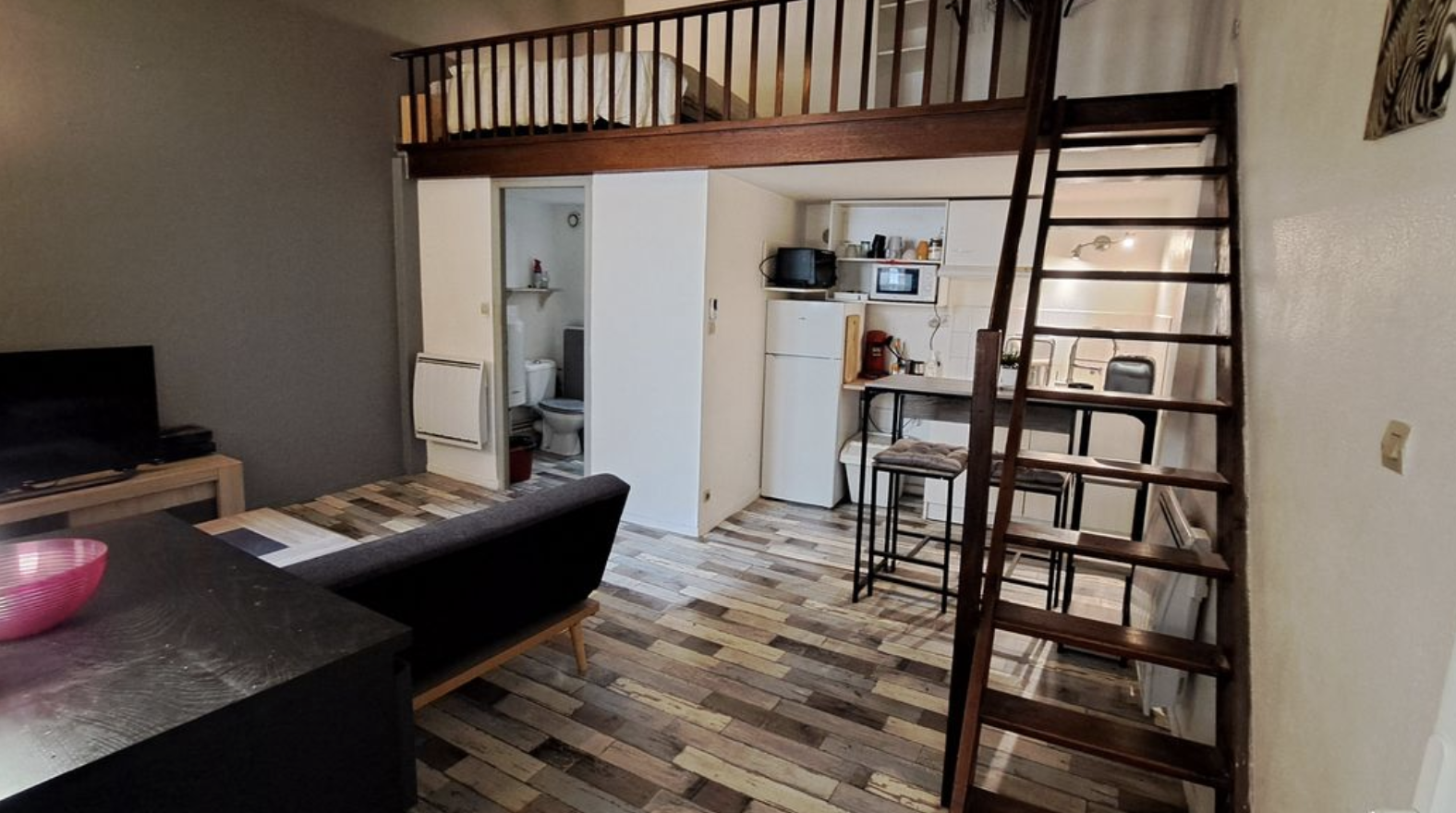 Appartement, meublé, 1 pièce, 25m² à Bordeaux (33000) — photo principale